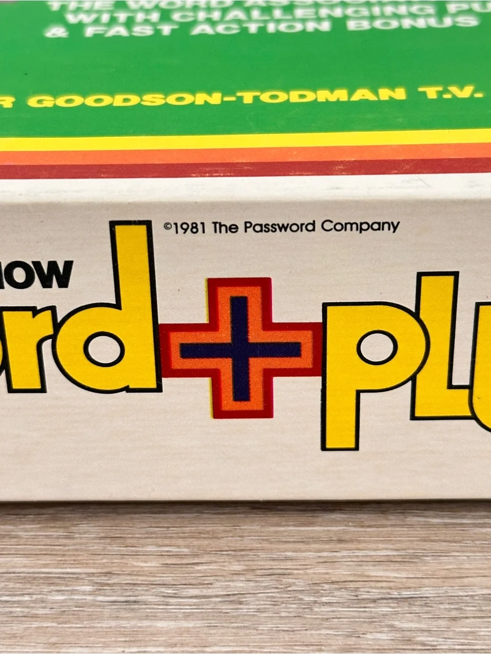 Vintage 1979 Password Plus 3rd Edition Game by Milton Bradley COMPLETE UNPUNCHED